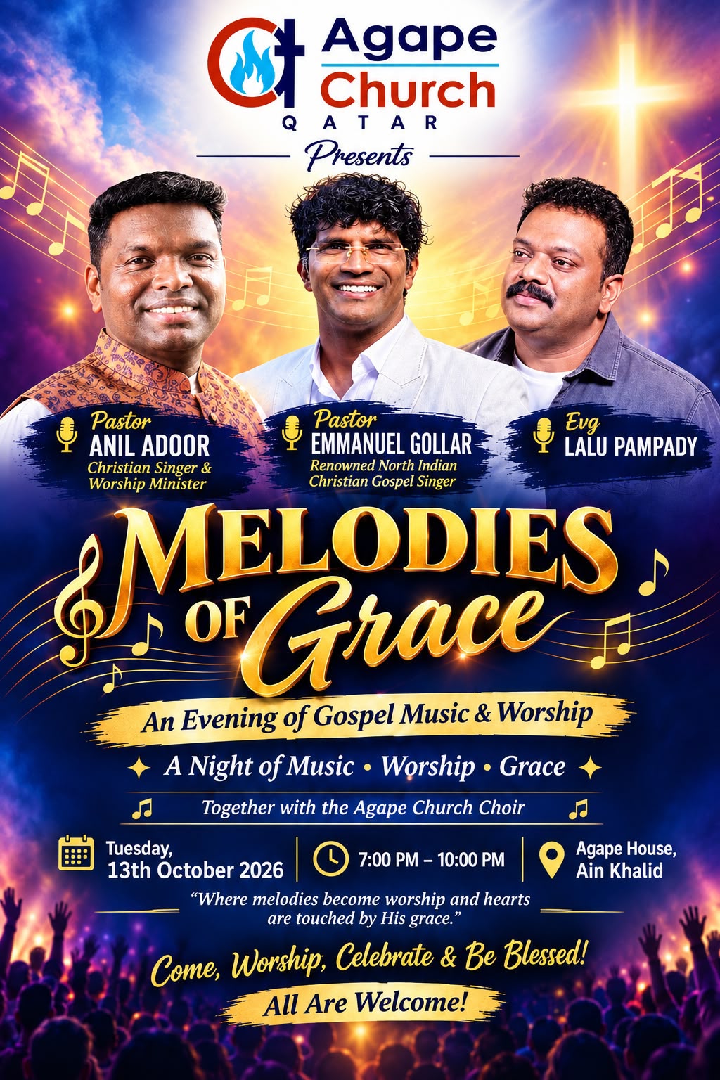Qatar Melodies of Grace October 13th 2026