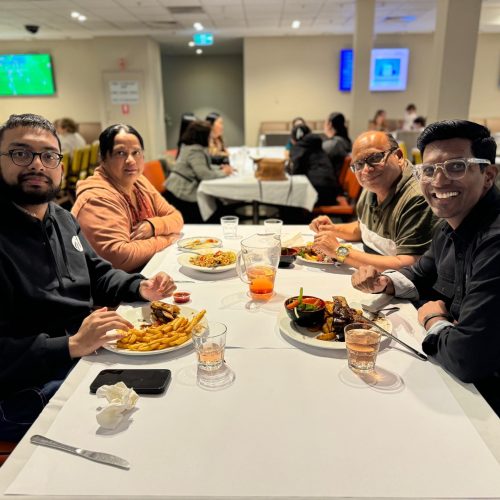 Dinner time with Apostle Peter Joseph & Family in Sydney,Australia