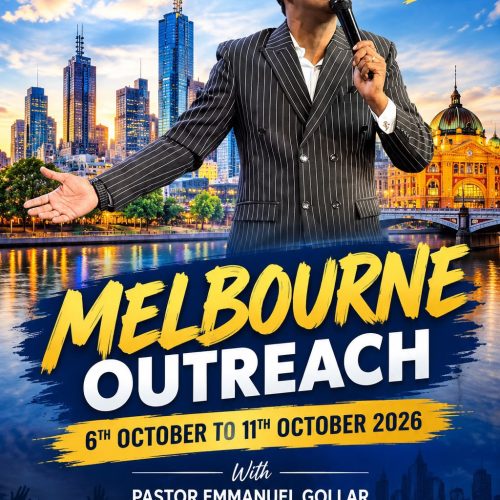 Melbourne Outreach 6th-11th October 2026