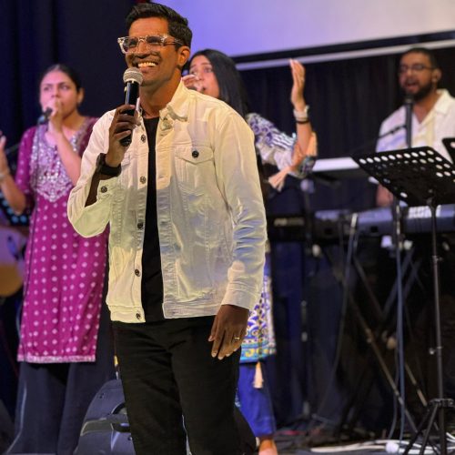 Pastor Emmanuel Gollar ministering at GTC, Sydney,Australia 2