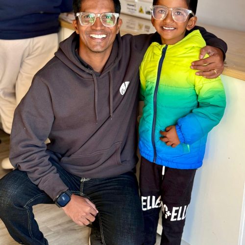 Pastor Emmanuel meet Daniel Ashwin in Sydney