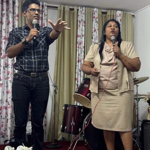 Preaching at Assemblies of God,Boundary,Mauritius 2