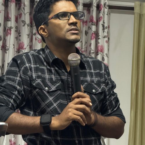 Preaching at Assemblies of God,Boundary,Mauritius