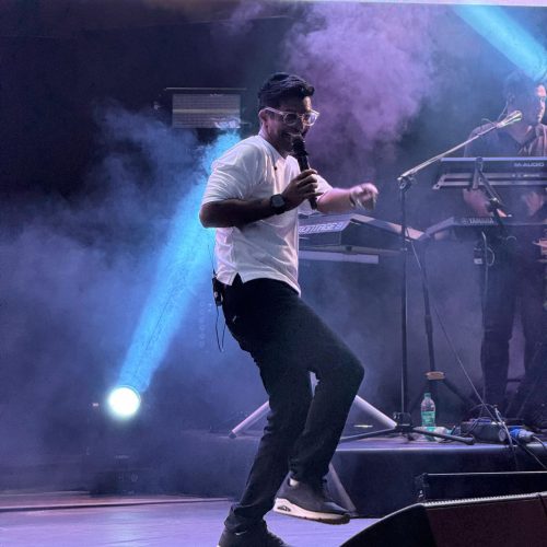 Rehearsal time for Oneness Concert,Hyderabad